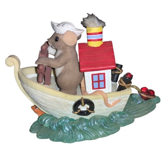 Fitz and Floyd You Tug At My Heart Figurine  Charming Tails by Dean Griff - Picture 4 of 12